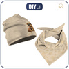 KID'S CAP AND SCARF (CLASSIC) - BEAR STEAMPUNK FOREST PAT. 2 55-58