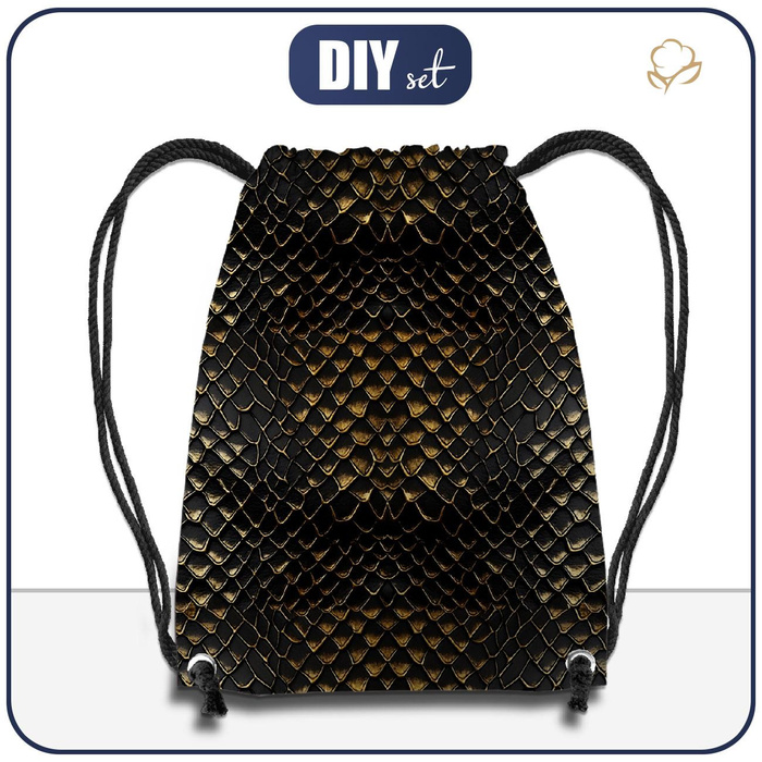 GYM BAG - LEATHER PATTERN PAT.8 - small