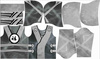 SCHWARZER NINJA HOODIE - Sommersweat (98/104)