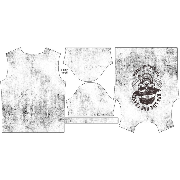 HERREN T-SHIRT - THE KING OF POKER Ms. 4 - Single Jersey S