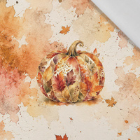 AUTUMN PUMPKIN - panel (60cm x 50cm)  bavlněná tkanina