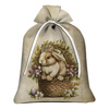 Gift pouches - BUNNIES IN BASKETS - BIG
