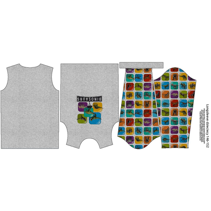 LONGSLEEVE - DINO KACHELN MST. 2 - Single Jersey (110/116)