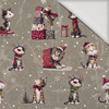 CHRISTMAS PETS WZ. 4 - Viscose jersey