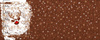 REINDEER / brown - PANORAMIC PANEL 60 cm
