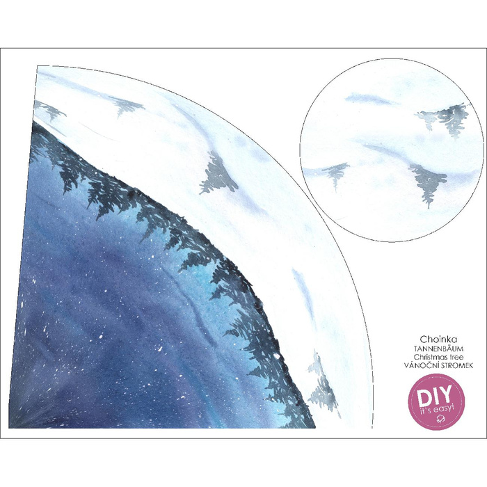 WEIHNACHTSBAUM - LANDSCHAFT - DIY IT'S EASY