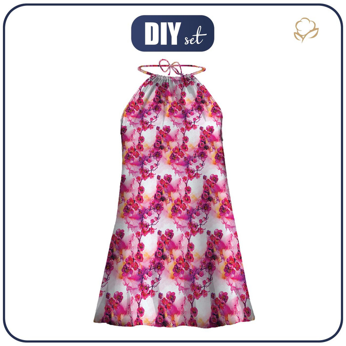 KLEID "DALIA" MINI (XXS-XS) - ALCOHOL PASTEL WZ.6 - Nähset