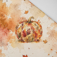 AUTUMN PUMPKIN - panel (60cm x 50cm) Panama 220g