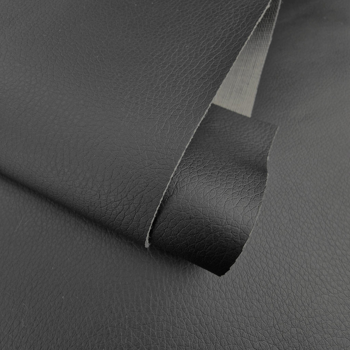 BLACK (46 cm x 50 cm) - matte leatherette
