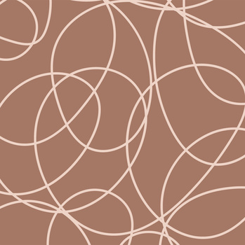 Geometric /Mocha Mousse - Waterproof woven fabric