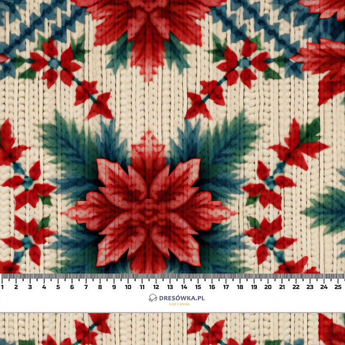 CHRISTMAS SWEATER wz.13 - leichte Maschenware angeraut