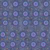 PRZESTRZEŃ KOSMICZNA (WYPRAWA W KOSMOS) / ACID WASH GRANATOWY - tkanina bawełniana
