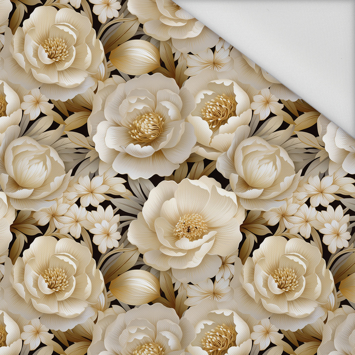 FLOWERS - Cloud Dancer WZ.4 - Waterproof woven fabric