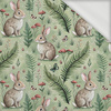 HAPPY BUNNY WZ. 8 - looped knit fabric