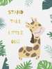 STAND TALL LITTLE ONE (WILD & FREE) - panel tkanina bavlněná