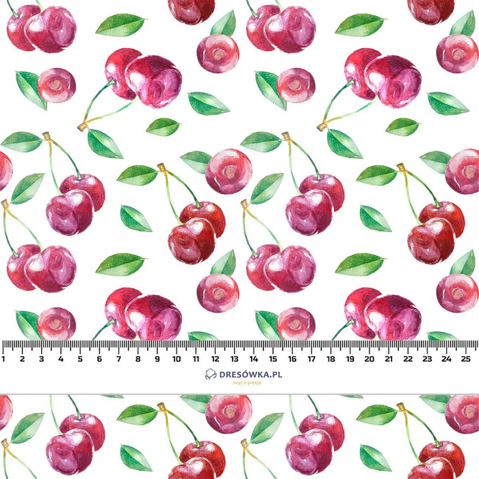 CHERRIES / PAT. 4 - Waterproof woven fabric