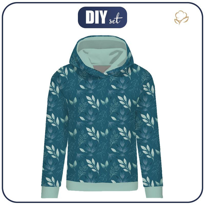 CLASSIC DAMEN HOODIE (POLA) -  BLÄTTER Ms. 9 - Sommersweat - XS