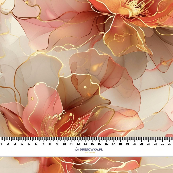 AUTUMN FLOWERS WZ.18 - single jersey 