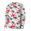 MEN’S SWEATSHIRT (OREGON) BASIC - SKULLS AND X’S - sewing set