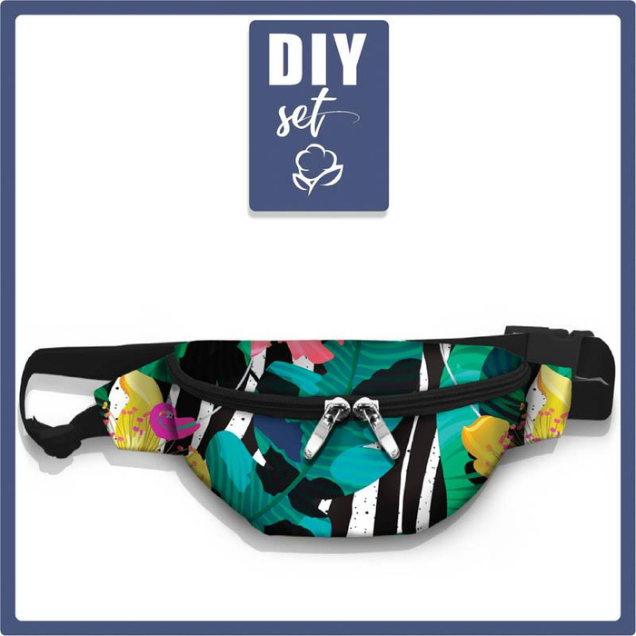 HIP BAG - TROPICAL LILIES - big