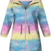 KIDS PARKA (ARIEL) - RAINBOW OCEAN pat. 1 - softshell