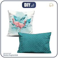 DECORATIVE PILOWS - FLAMINGOS pat. 2