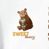 Longsleeve - BEARS MIX (BEARS AND BUTTERFLIES) - single jersey (122/128)