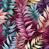 LEAVES AND FERNS WZ. 3 - single jersey 