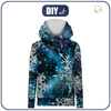 UNISEX HOODIE (HYDRA) - WINTER GALAXY PAT. 2 - sewing set (110/116)