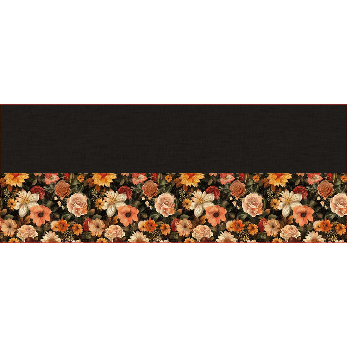 ŠÁTEK PLETENEC - autumn flowers wz.2