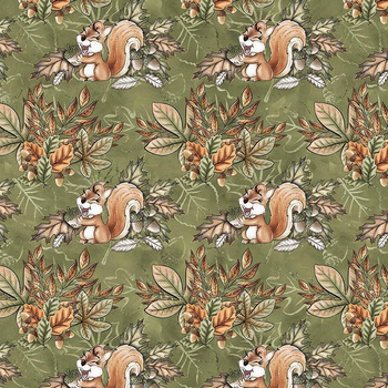 HAPPY SQUIRRELS (AUTUMN IN THE FOREST)