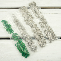 Průchodky  9mm sada 100ks– zelené