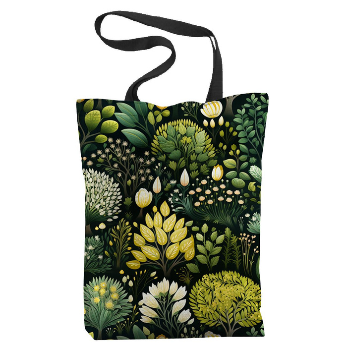 BOTANICAL GARDEN wz.2 - Woven Fabric for tablecloths