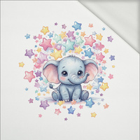 CUTE ELEPHANT - panel (60cm x 50cm) teplákovina