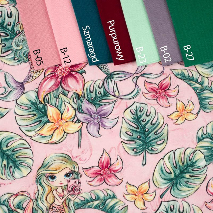 MERMAIDS MIX - Nylon fabric PUMI