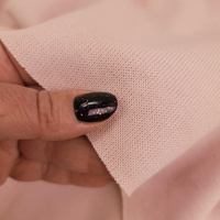 Baumwoll-Strick-Sweat "Margot" - GEDECKTES ROSA (D-54)