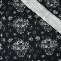 CZACHY KONTUR / wianek (DIA DE LOS MUERTOS) - single jersey