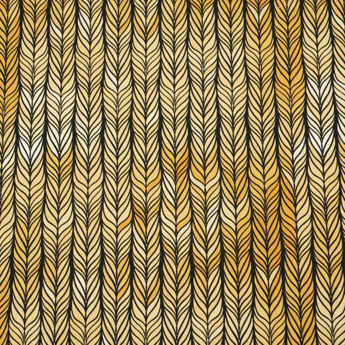 BRAID / yellow - looped knit 