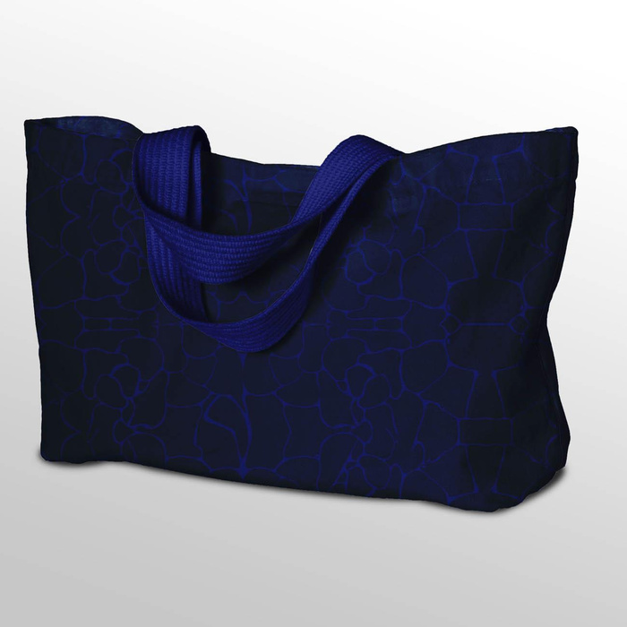 WODNY ŚWIAT (TŁO) / navy - softshell