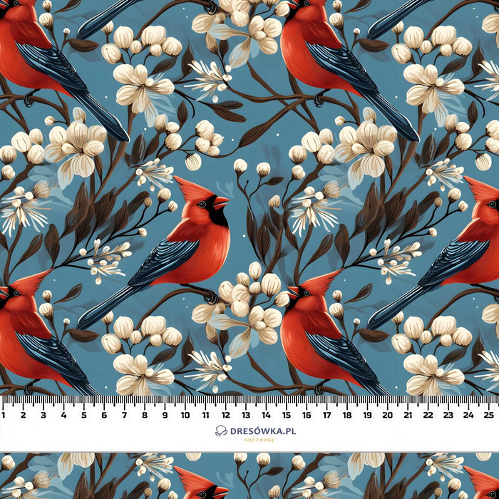 WINTER FLOWERS WZ.12 - lycra 300g