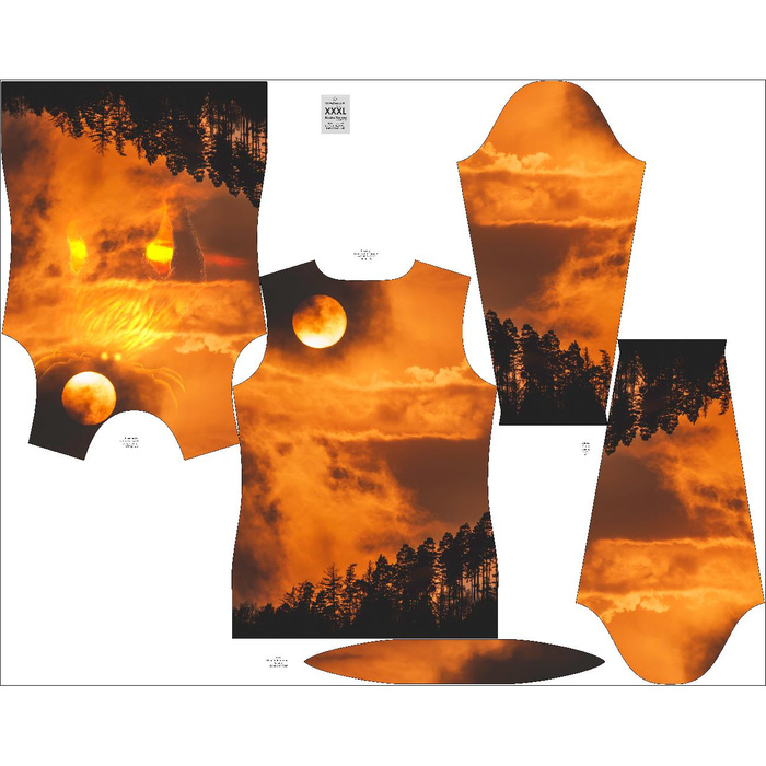 Dámská thermo halenka (PATTY) - PORANNIK BESTIE - Sada šití XXXL