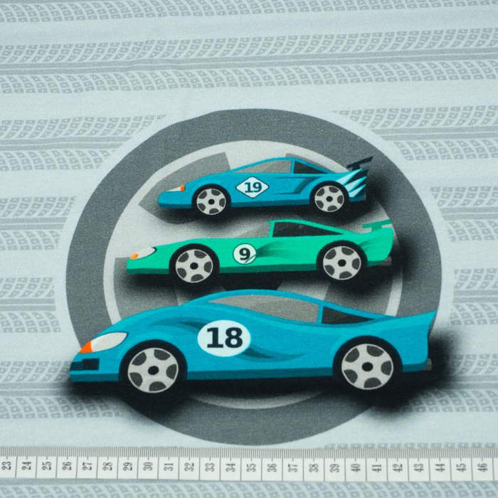 SZYBKIE BRYKI / niebieski - panel single jersey TE210