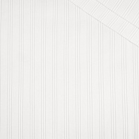 D-01 WHITE - Ribbed knit fabric