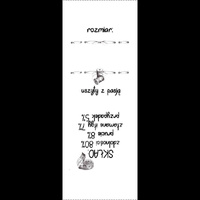 Europäisches Textillabel "ZENTIMETER" PL - 9 Stck Set / Größe nach Wahl