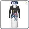 PENCIL DRESS (ALISA) - BUTTERFLY PAT. 2 - sewing set XL