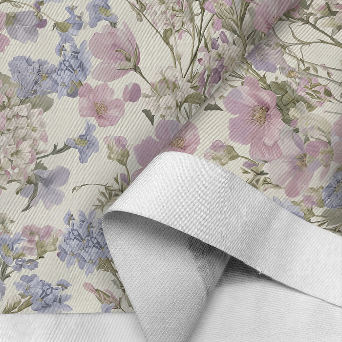 PASTEL FLOWERS WZ. 23 - Cotton drill