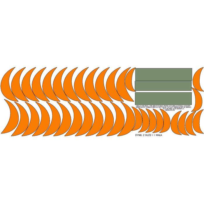 PUMPKINS - ORANGE / 2 small and 1 big