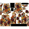 DÁMSKA BOMBER BUNDA (KAMA) - AUTUMN FLOWERS WZ. 26 - Sada šití
