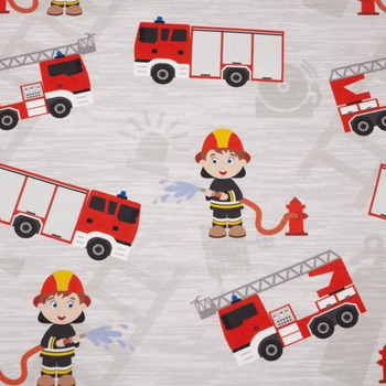 FEUERWEHR / Leiter - leichte Maschenware angeraut