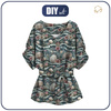 BLUZKA TYPU KIMONO XXL-XXXL - SEA WORLD WZ. 1 - zestaw do uszycia 